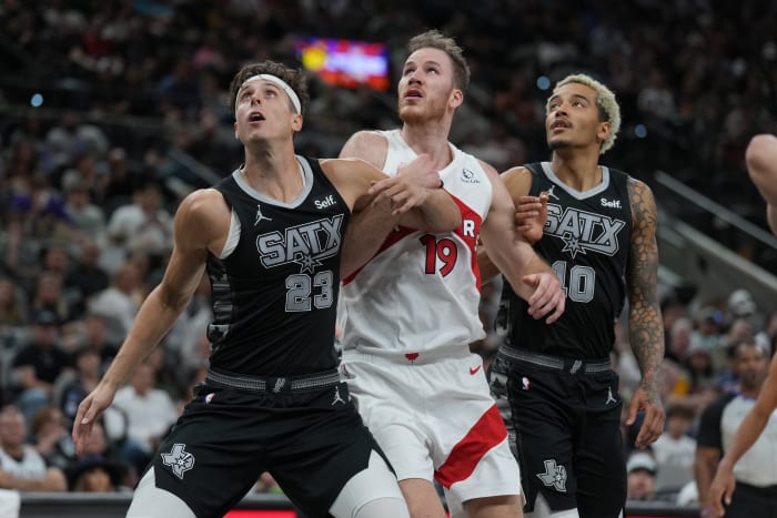 Zach Collins Jakob Poeltl Jeremy Sochan Raptors